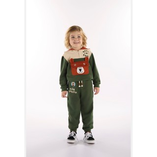 Conjunto Infantil Masculino com Casaco e Calça Urso Amigo Três e Já em Oferta na Shopee