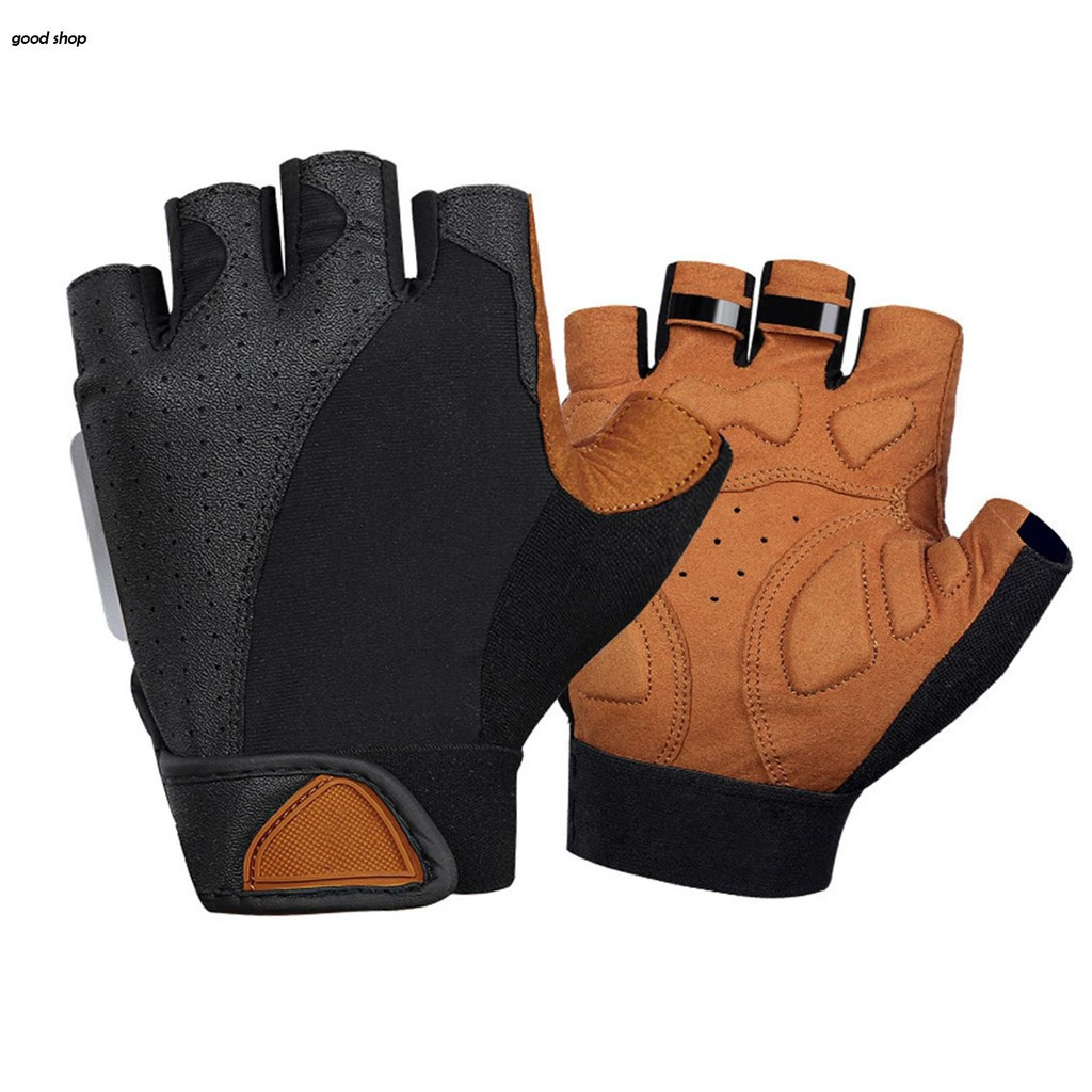 Luvas De Ciclismo Masculinas Meio Dedo Luva De Bicicleta De Estrada Acolchoadas Absorção De Choque Antiderrapante Respir