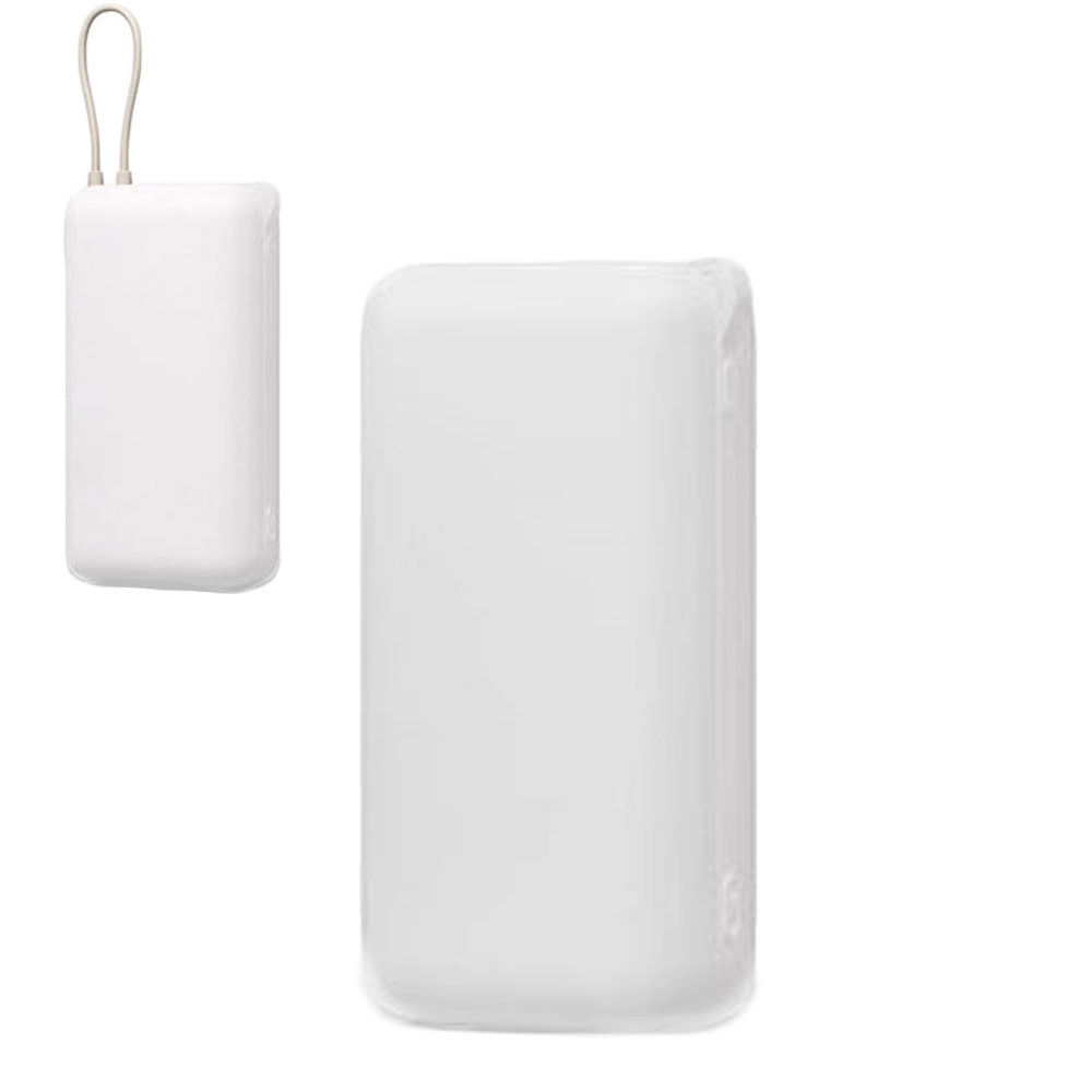 Capa Protetora De Silicone Para Xiaomi 20000mAh 22.5W PB2020MI Power Bank , De A