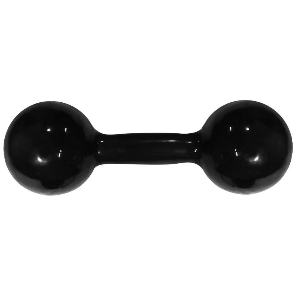 Par Pesos Halter Peso 3 Kg Cada Emborrachado Treino C/ 2 Un