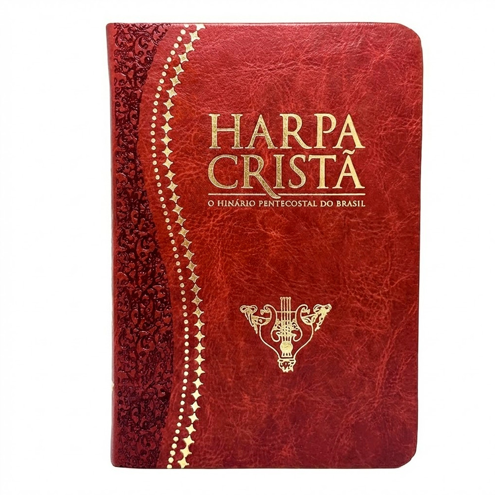 Harpa Cristã | Grande | Luxo Marrom