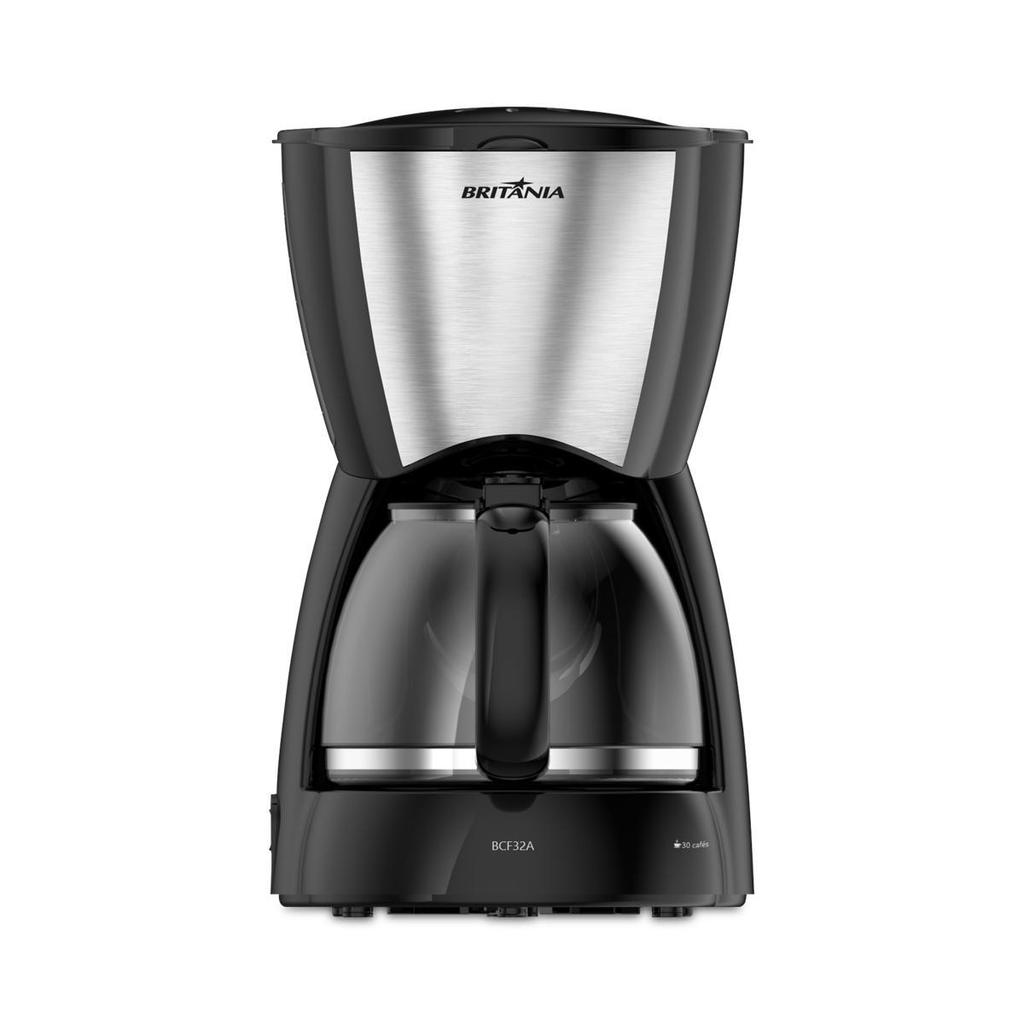Cafeteira Britânia 32 Cafezinhos BCF32A 1,28L 800W em Oferta na Shopee
