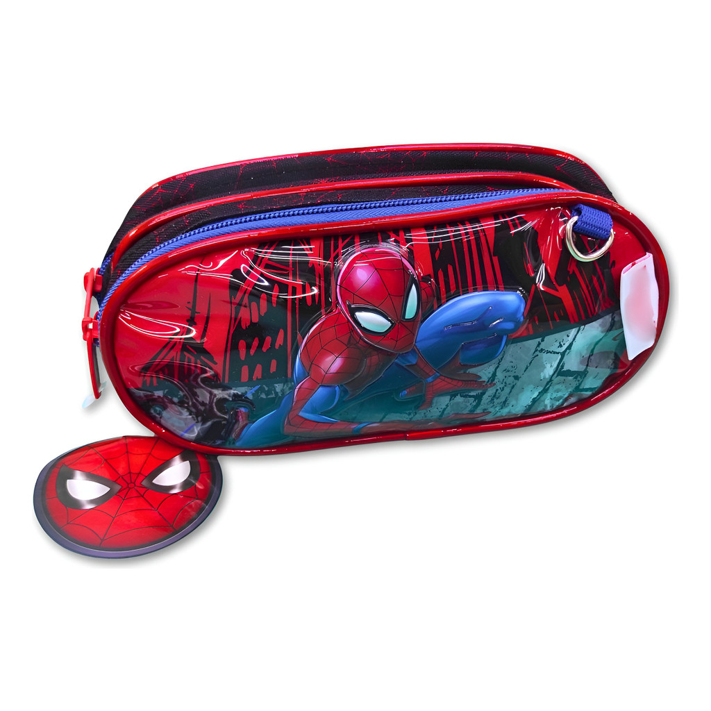 Estojo de Lápis Spider-Man Escolar Meninos - Reforçado e Pronta Entrega