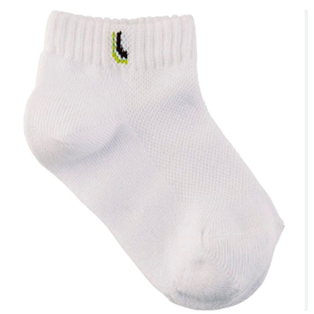 Meia Lupo Infantil Básica Cano Baixo Branco em Oferta na Shopee