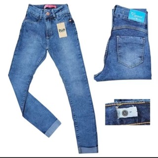 calça jeans feminina com elastano calça FLER calça calça jogger juvenil feminina