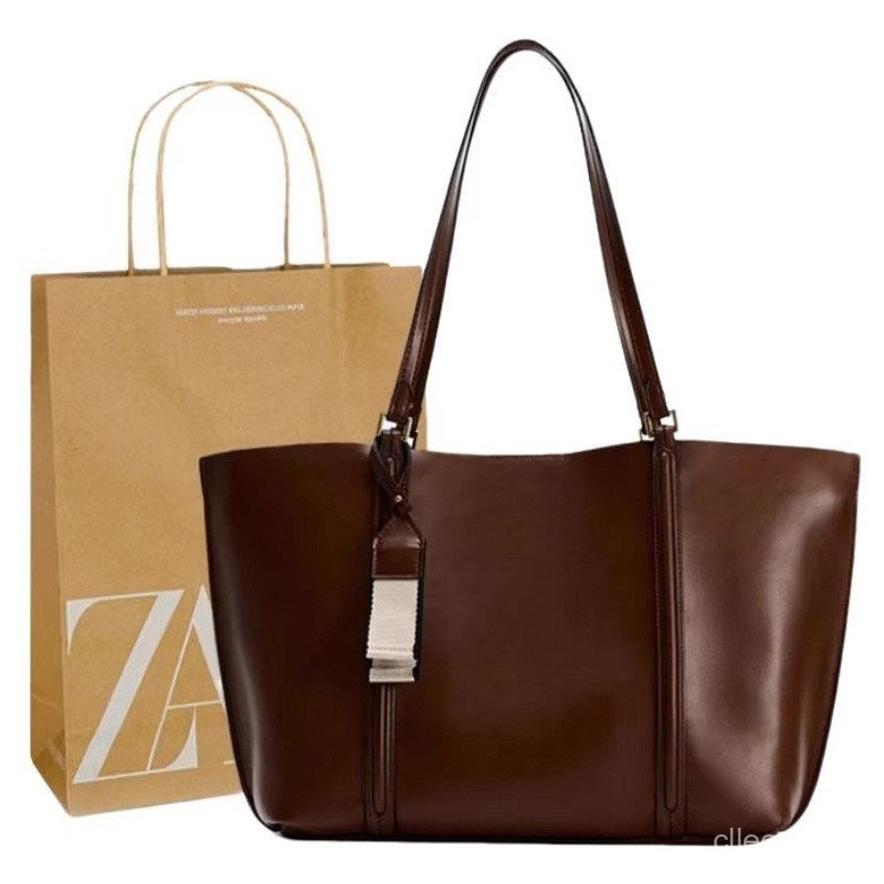 2025 inverno novo estilo Cross-Border nicho Design senhoras bolsa simples moda sacola grande capacidade saco de compras