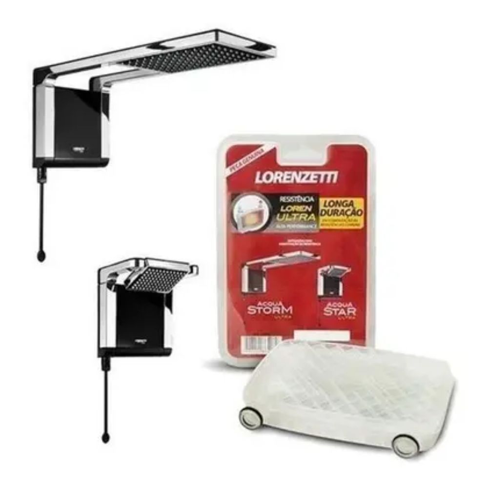 Resistência Para Chuveiro 220V 7800W Acqua Ultra 3065B 7589120 Lorenzetti