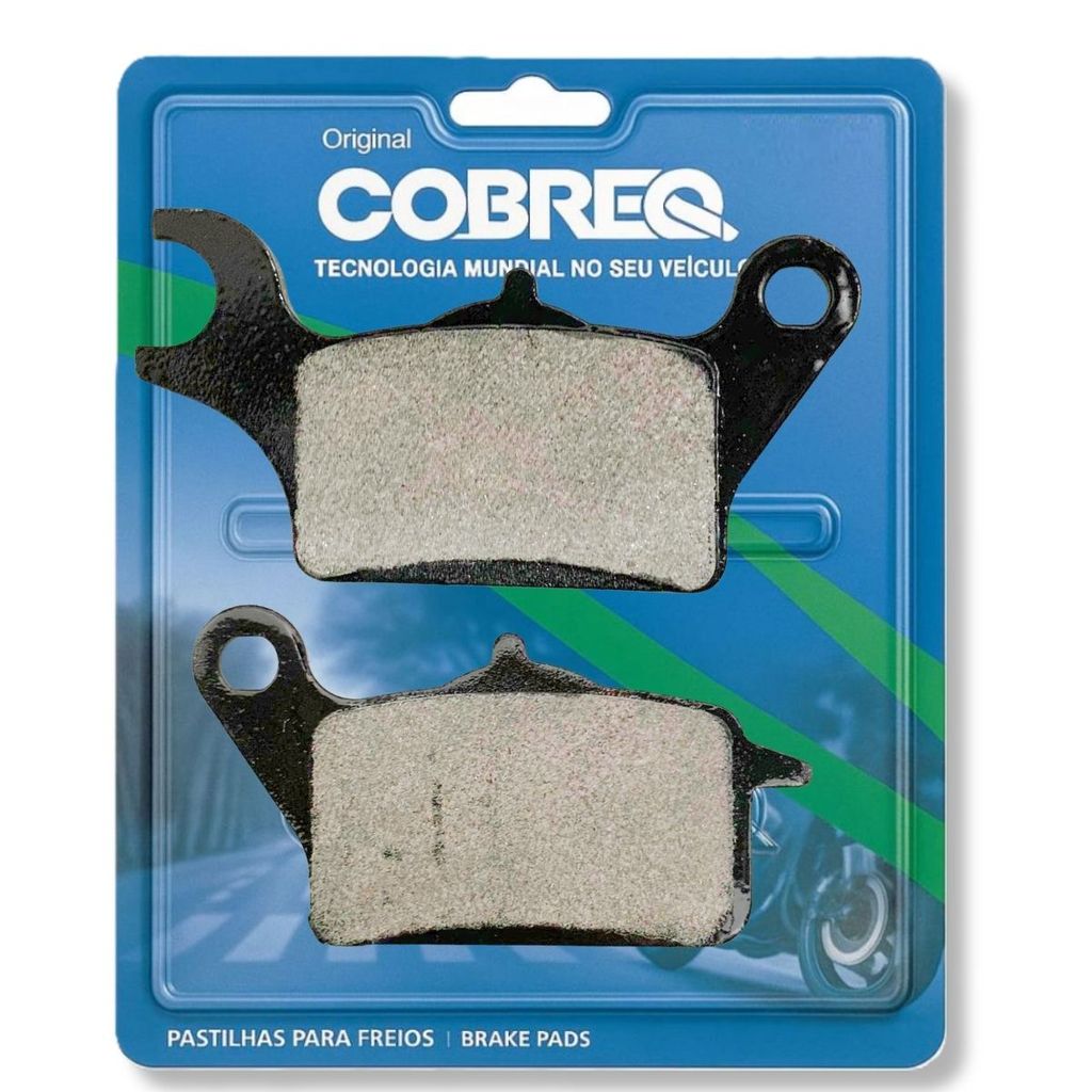 Pastilha de Frieo Dianteira Elite 125 2025-2026 / Biz 125 2025-2026 Cobreq