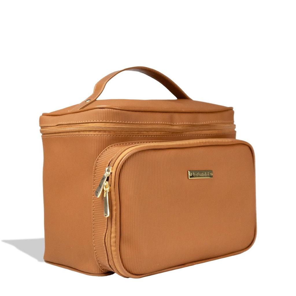 Necessaire Grande Canelada com Potes EX1077 Le Postiche em Oferta na Shopee