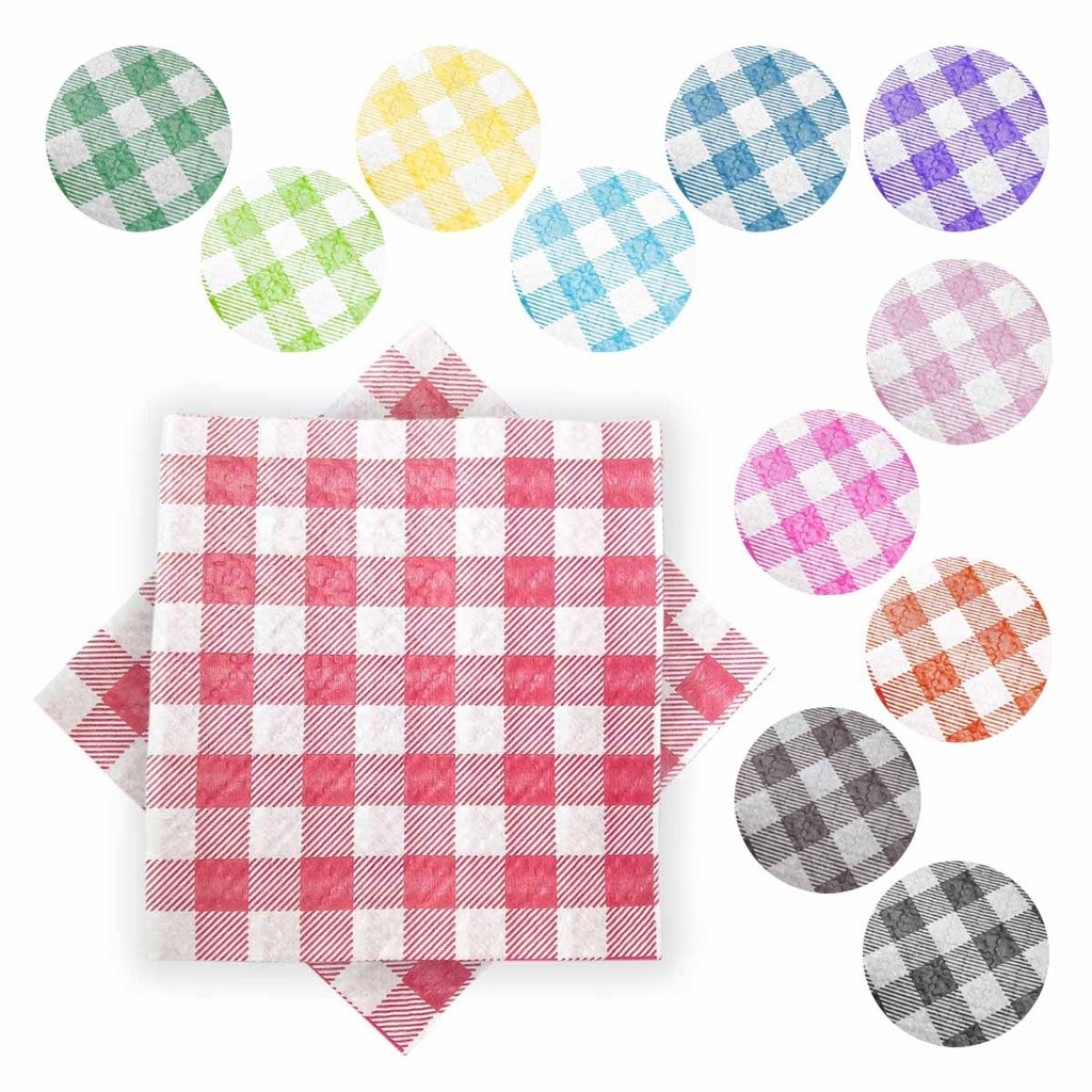 100 Guardanapo Papel Xadrez Guardanapos Xadrez Festa Junina Decoração Festa Fazendinha em Oferta na Shopee