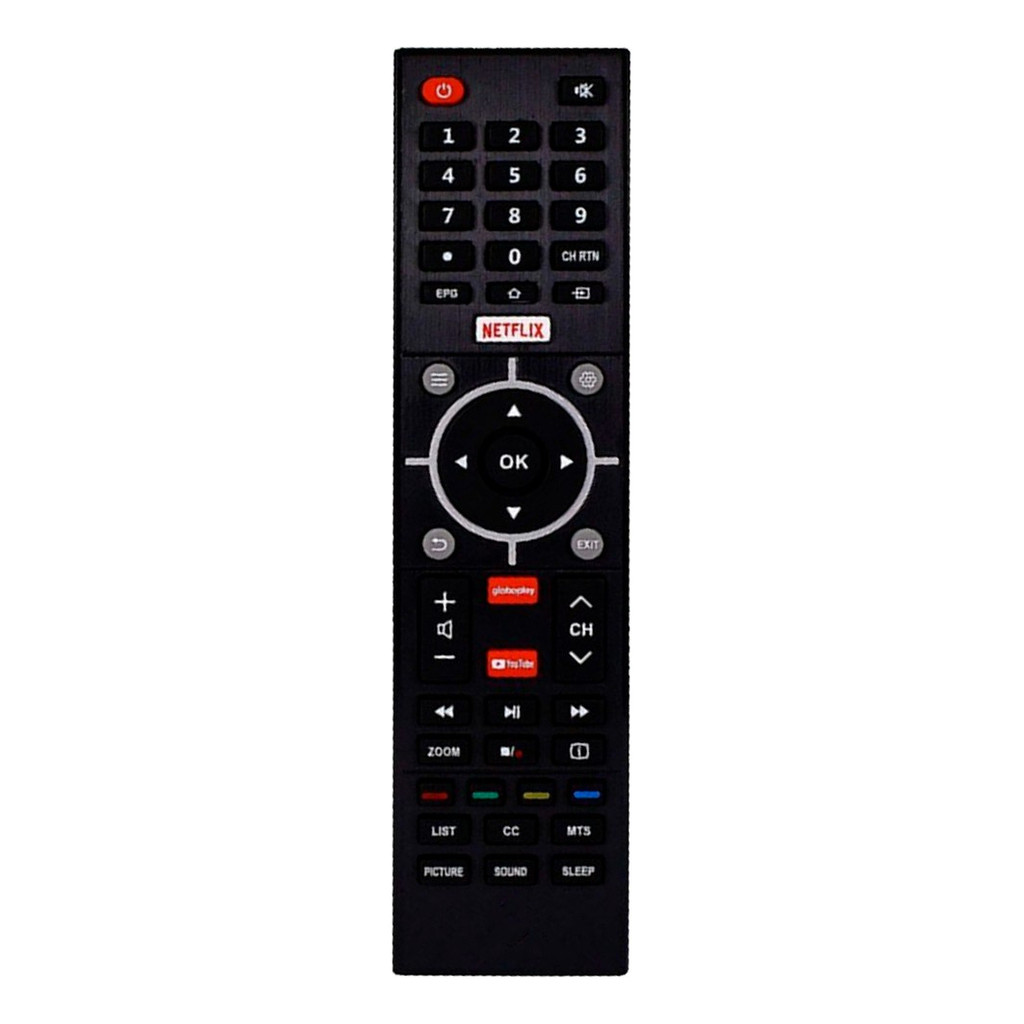 Controle Remoto Lelong Compatível Semp Toshiba Ct-6840 Netflix Youtube