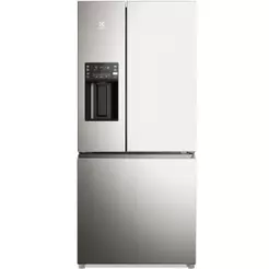 Geladeira Electrolux Frost Free Inverter 583L Dispenser Água e Gelo 3 Portas Cor Inox Look (IM8IS)