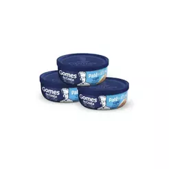 Kit 3 UN - Patê de Atum Light - 150g - Gomes da Costa