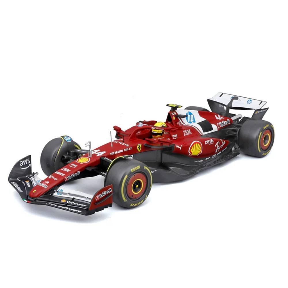 Miniatura Fórmula 1 Ferrari SF-25 - #44 L. Hamilton - (2025) - Formula Racing - 1:18 - Burago