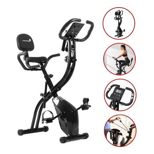 Bicicleta Ergométrica Vertical Dobrável Flywheel 3,5kg