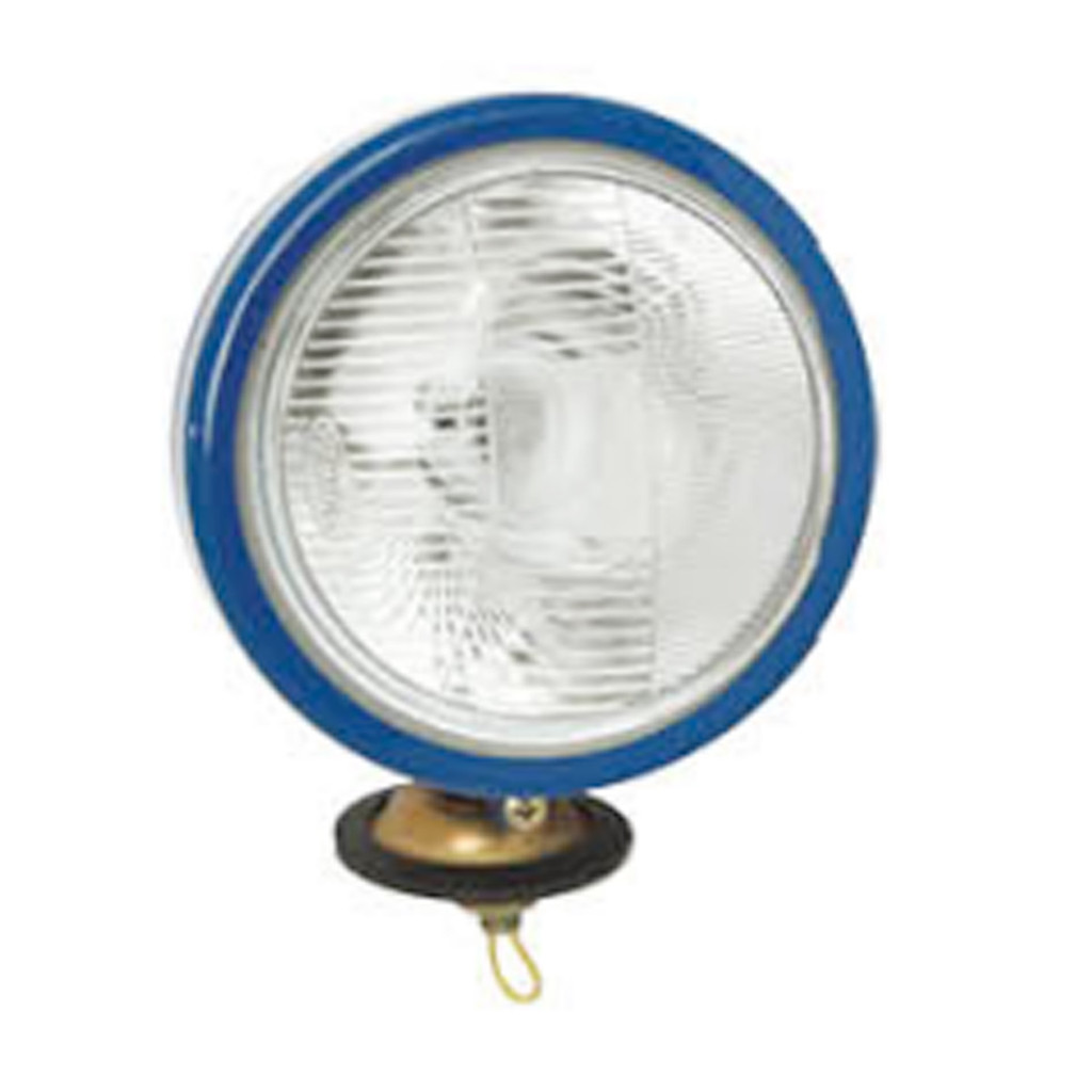 FL0037D-12V Farol Dianteiro Redondo New Holland 12V Lado Direito Azul