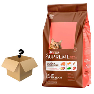 Ração Quatree Supreme Gatos Castrados Salmão e Batata doce - 10,1kg + Supresa em Oferta na Shopee
