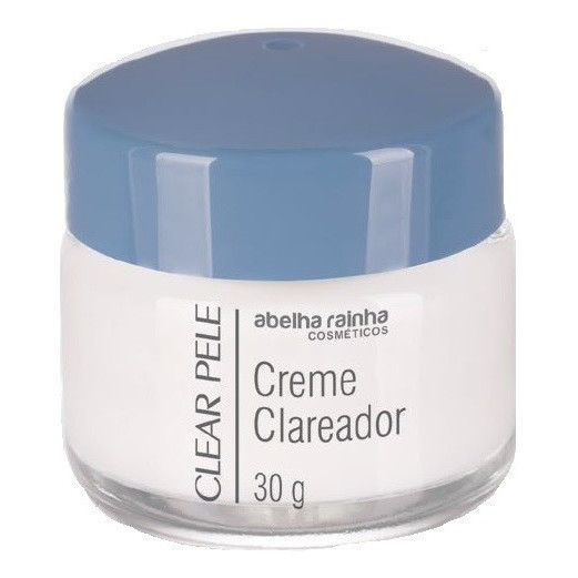 Abelha Rainha Creme Clareador Noite Rosto Clear Pele 30g