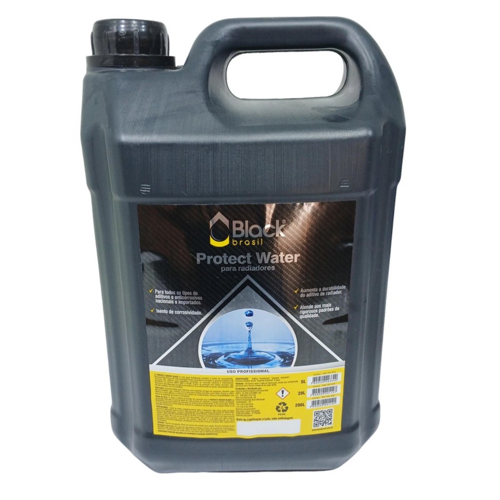 Água Desmineralizada Fosfata 5L Para Radiador Black Brasil
