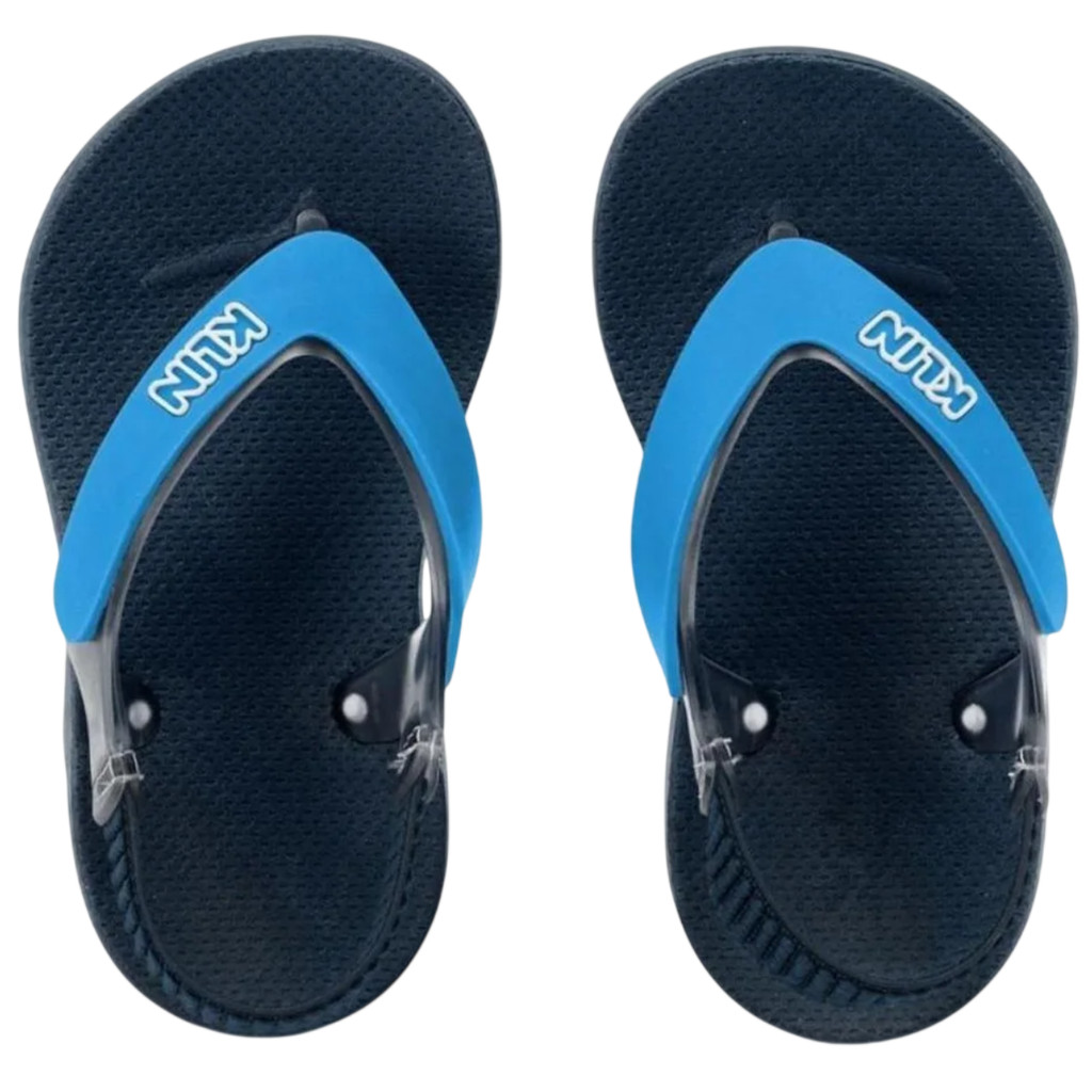 CHINELO BABY KLIN 442119 ACQUA PRINT COM ELASTICO em Oferta na Shopee