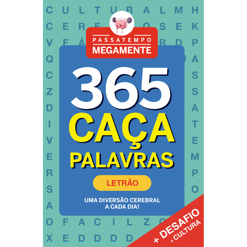 Passatempo Megamente 365 Caça-Palavras em Oferta na Shopee