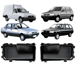 Par Maçaneta Interna Fiat Uno Prêmio Fiorino Elba 1984/2013