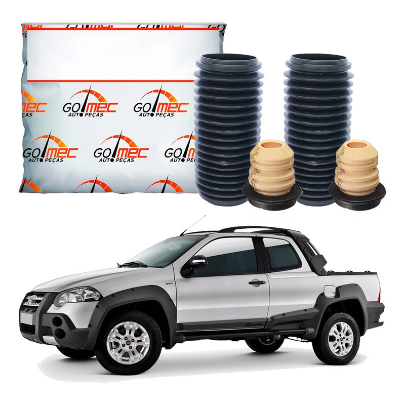Kit Batente Dianteiro Strada Adventure 1.8 2010 A 2020