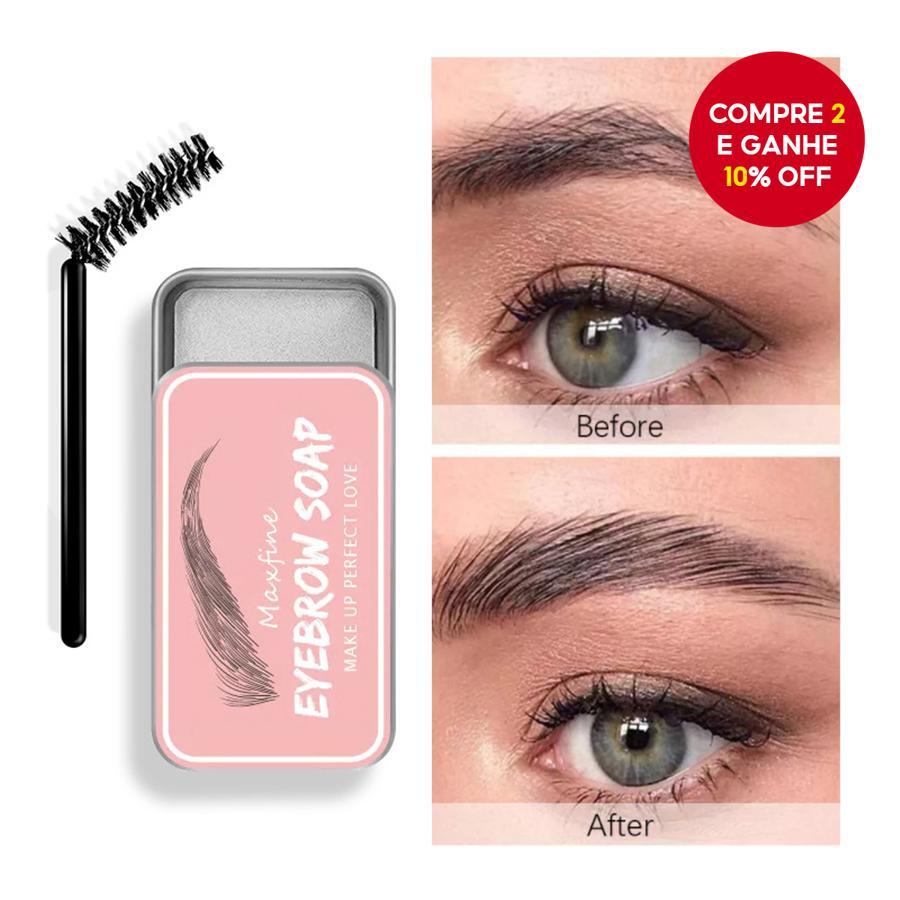 MAXFINE Sobrancelha Estilo Gel Alta Transparente Refrescante De Longa Duração Escova Natural Presente Maquiagem