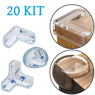 20 Protetor De Silicone De Mesa Quina Protetor Para Móveis Quarto Cozinha Casa em Oferta na Shopee