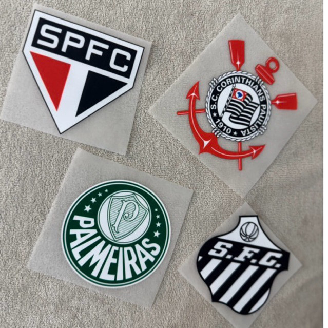 Adesivo Termocolante DTF dtf time de futebol desenhos em Oferta na Shopee