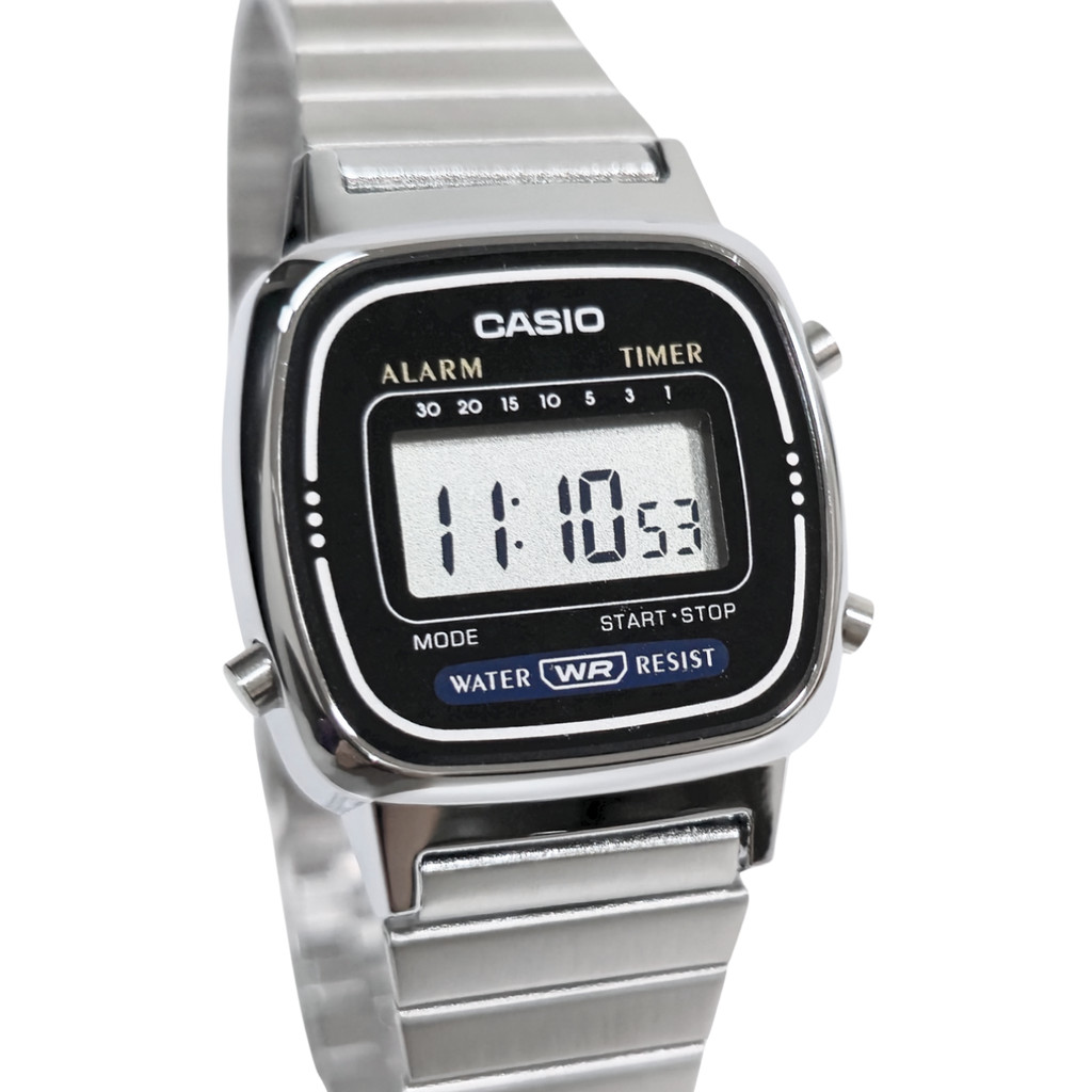 Relógio Casio Digital Vintage Mini Feminino LA670WA-1DF