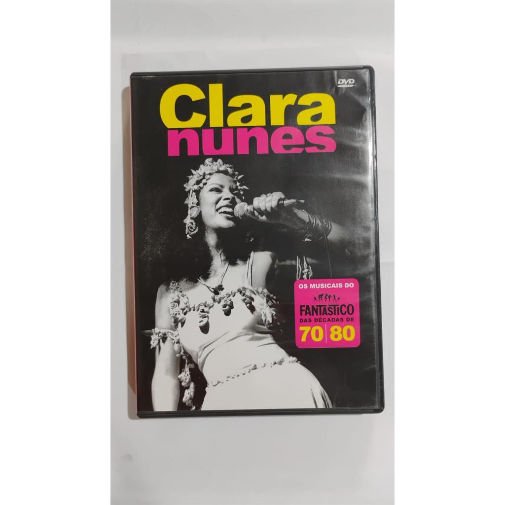 DVD CLARA NUNES OS MUSICAIS DO FANTASTICO editora