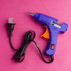Aplicador de Cola Quente 7mm - 20W Bivolt Botão Liga e Desliga