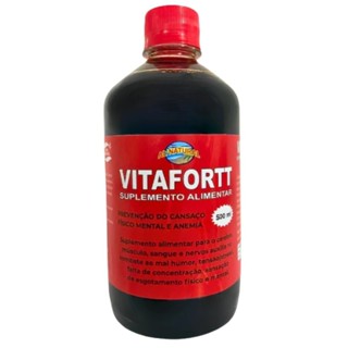 Kit 12 Unidades VitaFortt Líquido 500ml em Oferta na Shopee