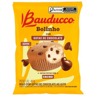 Bolinho Bauducco com Gotas de Chocolate ao Leite 40g em Oferta na Shopee