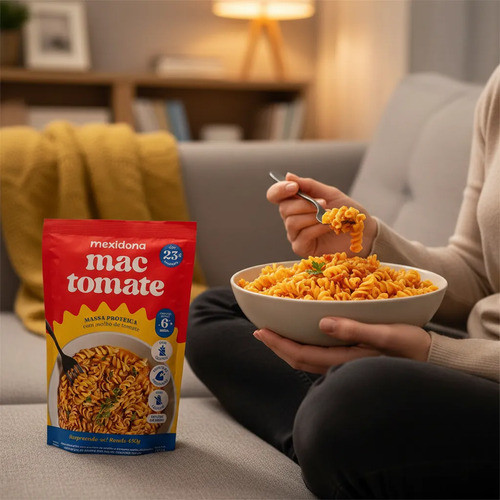 Mexidona Mac Tomate - Massa Proteica Sem Gluten - 100g — imagem 2 de 2