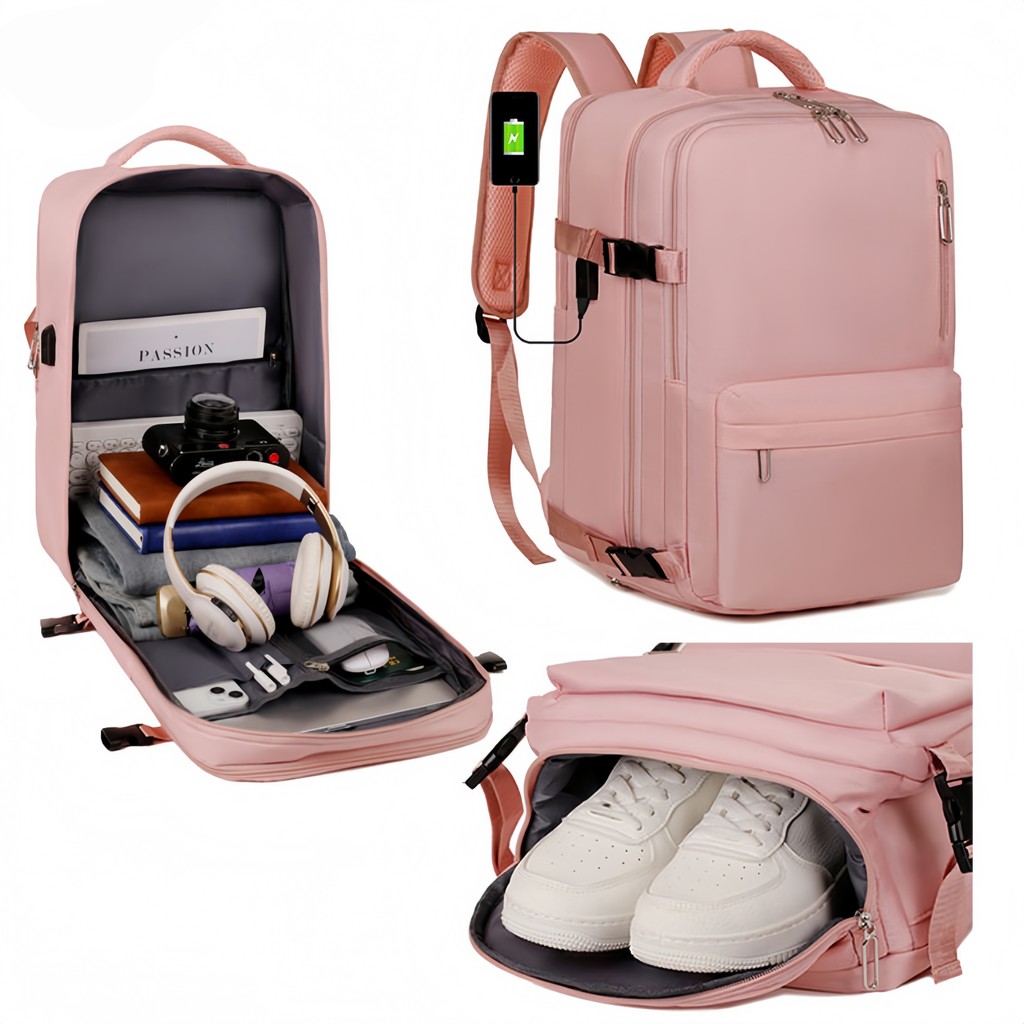 Mochila De Viagem Multifuncional À Prova D'água Aprovada Pela Companhia Aérea W02 yobel em Oferta na Shopee