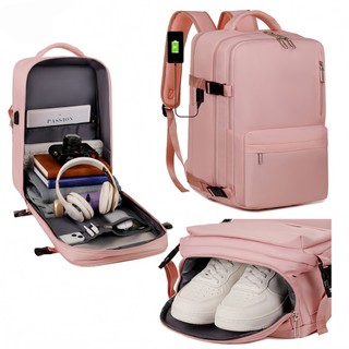 Mochila De Viagem Multifuncional À Prova D'água Aprovada Pela Companhia Aérea W02 yobel