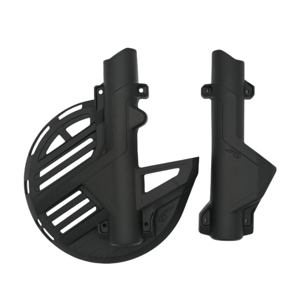 PROTETOR DE DISCO BENGALA DIANTEIRO PRETO CRF 230 CRF 250 CRF 300 XR 250 TTR 230