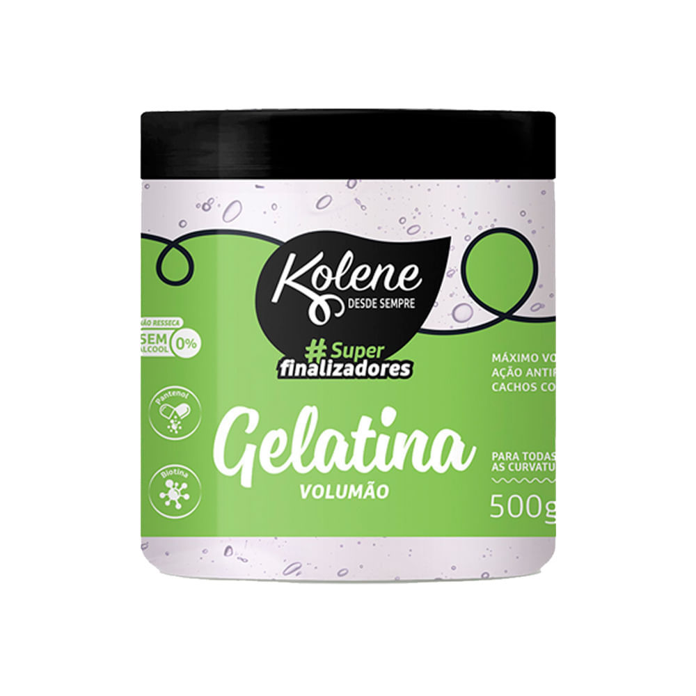 Gelatina Kolene Superfinalizadores Volumão 500g