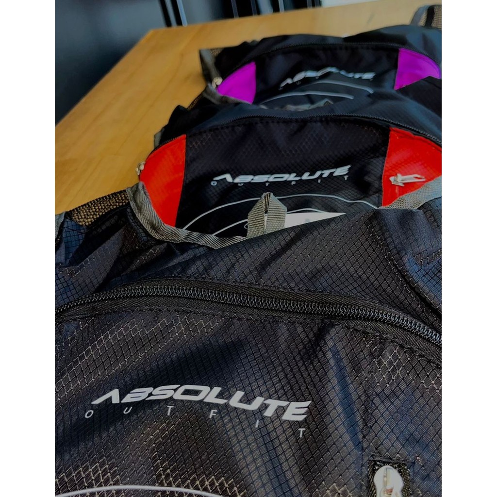 Mochila Hidratação Absolute Nero 2l Mangueira Bike Camelback