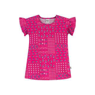 Vestido Infantil Menina Mix Floral Elian Rosa em Oferta na Shopee