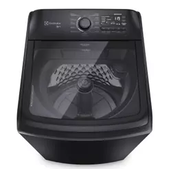 Máquina de Lavar Electrolux 18Kg Preta Expert Tripla Filtragem e Jatos Poderosos (LEB18)