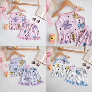Owlet-Conjunto De Camiseta Com Estampa Completa Feminino Regata Infantil-Roupas Femininas Kutung Malha Para Meninas 1-8 