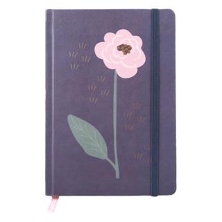 Caderno Costura 142x205mm 96fls Love Flowers Molin em Oferta na Shopee