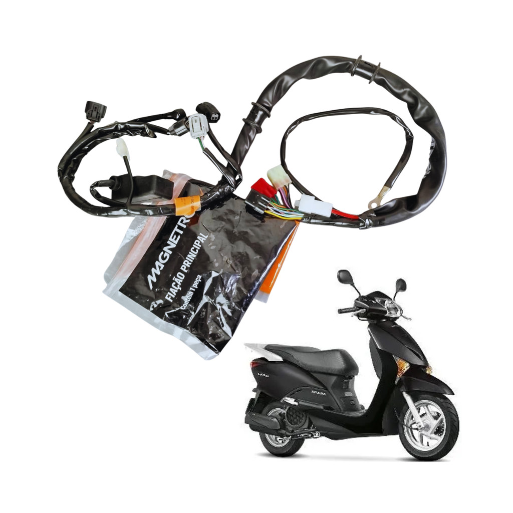 Chicote Do Motor Para Scooter Honda Lead 110 Magnetron