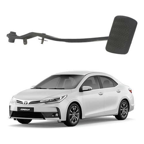 Pedal Freio Toyota Corolla 2015 2016 2017 2018 Preto