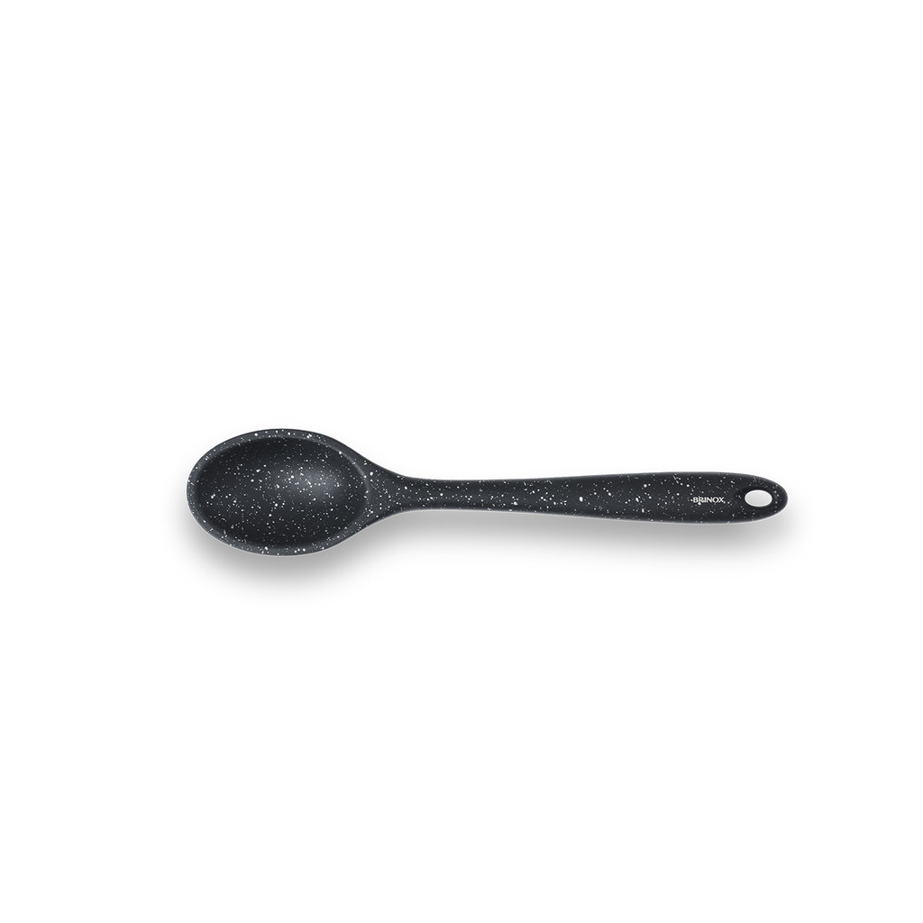Colher de Silicone Brinox 27,5cm Flex Preto