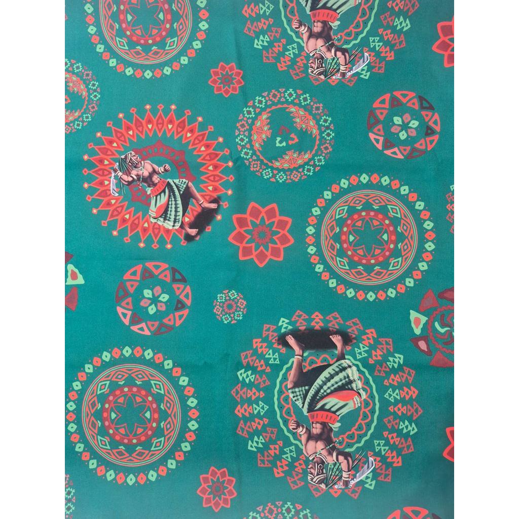 Tecido Oxford Estampado Digital Orixá Ogum Ogunhê 1mt x 1,50 + BRINDE