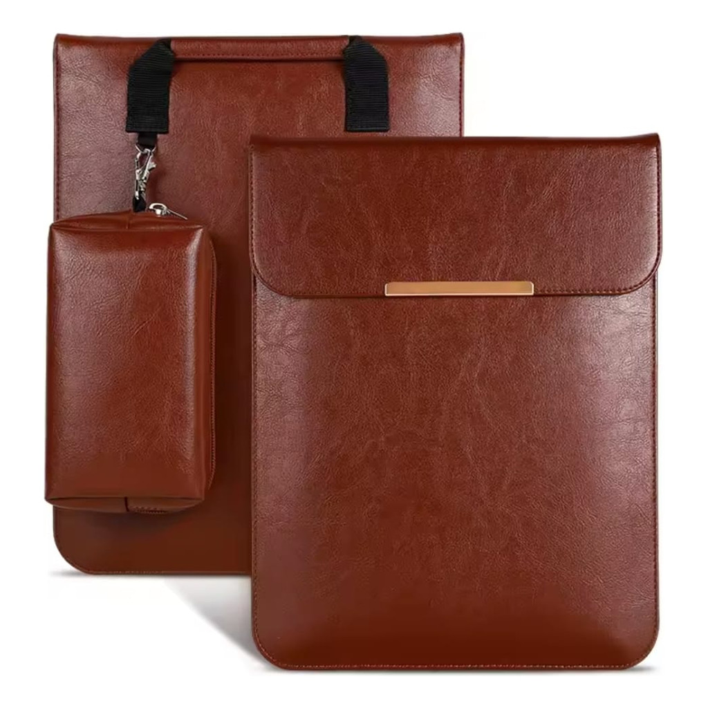 Capa Pasta Case Compatível Notebook Galaxy Book 2 Book3 Macbook A2337 A2338 M1 M2 Book2 Book3 13.3 Premium Couro